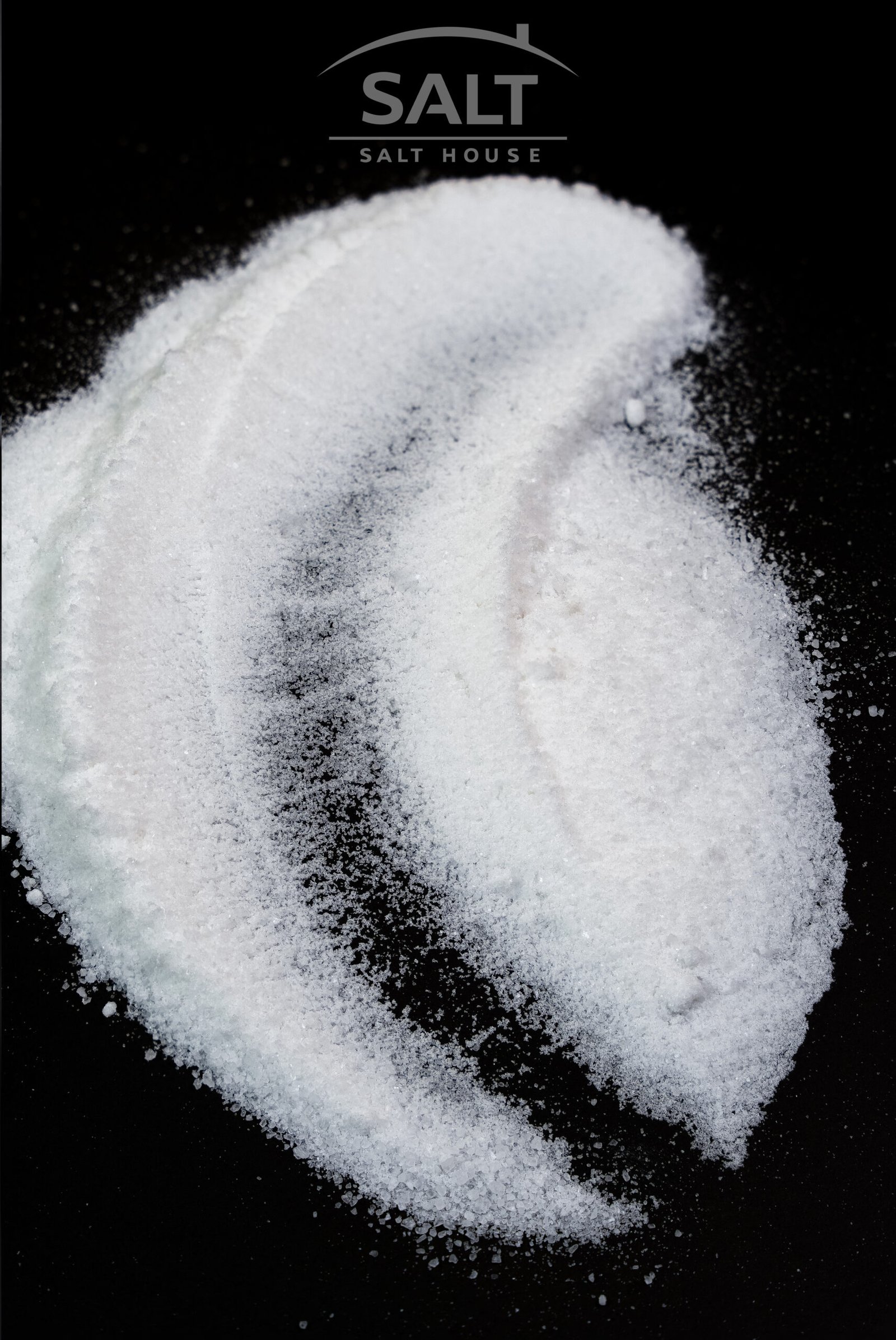 Natural spring mineral salt with high purity and fine crystalline texture