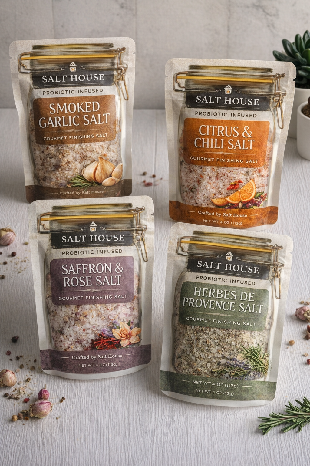 Cold-Stabilized • Vacuum-Infused • Functional Gourmet Salts