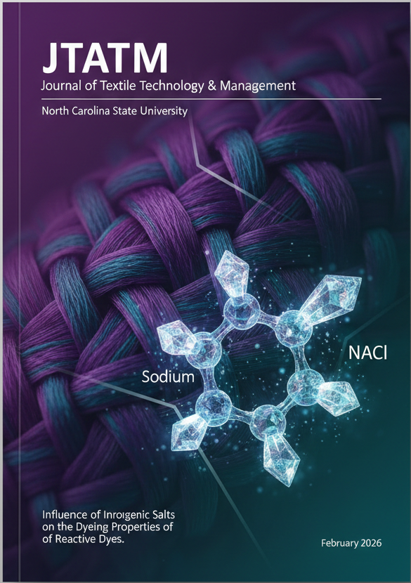 Official academic journal reference for industrial salt quality in textile dyeing processes.